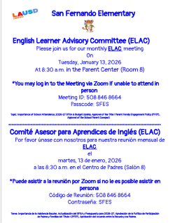 elac meeting